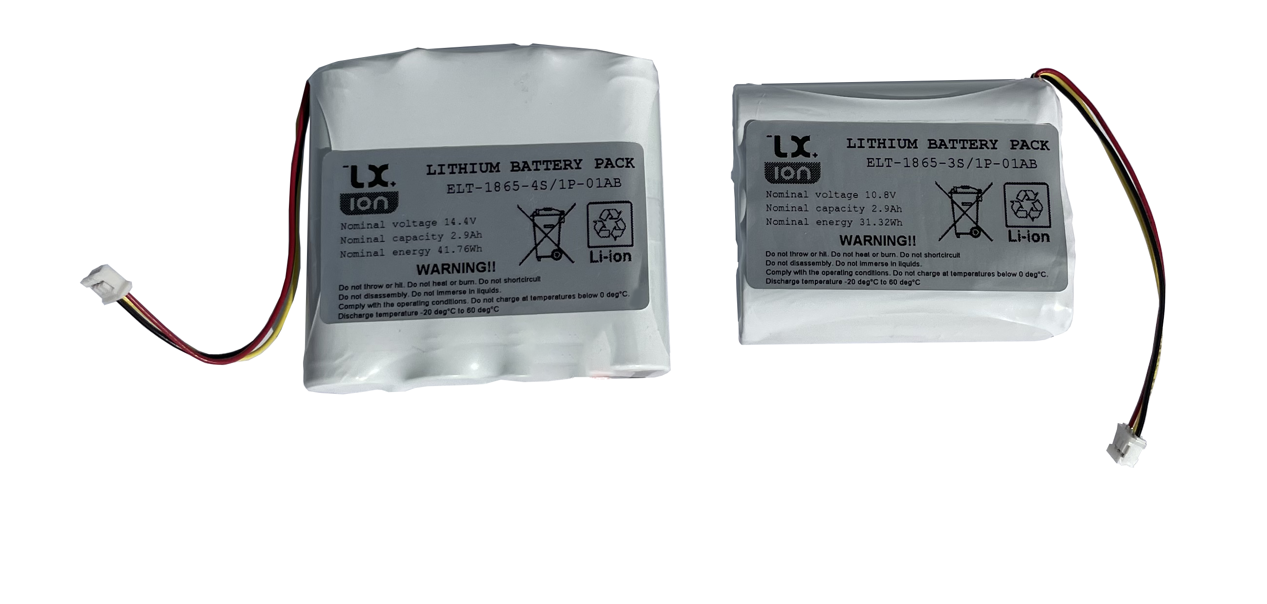 Piles 18650 et 21700 - LX ion - Piles et batteries lithium sur-mesure